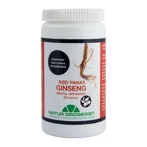 Natur-Drogeriet Rød Panax Ginseng - 90 kaps.