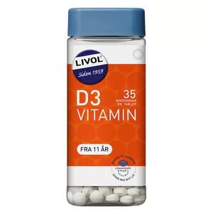 Livol Vitamin D3 (35ug) - 350 tabl.