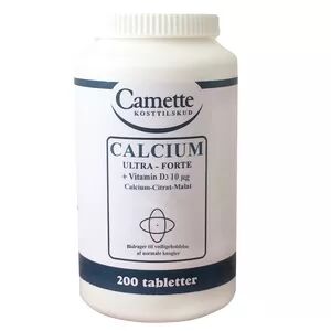 Camette Calcium Ultra Forte + Ekstra Vitamin D3 - 200 tabl.