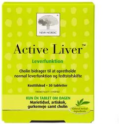 New Nordic Active Liver - 30 tabletter