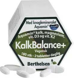 Berthelsen Naturprodukter Berthelsen Kalk Balanse - 180 tabletter