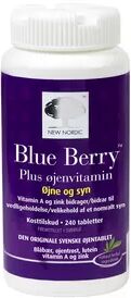 New Nordic Blue Berry Plus - 240 tabletter