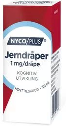 Nycoplus jerndråper 1mg/dråpe