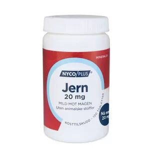 Nycoplus Jern tabletter 20mg