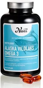 Nani Omega 3 Ren Lakseolje - 180 kapsler