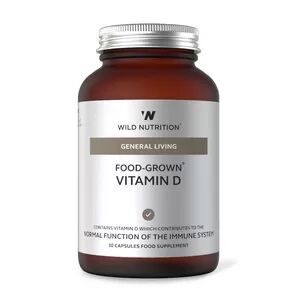 Wild Nutrition Vitamin D - 30 kap