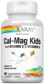 Solaray Cal-Mag Kids - 90 tyggetabl.