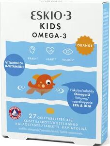 Eskio-3 Kids Gel Tabs - 27 Geletabletter