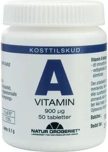 Natur-Drogeriet Natur Drogeriet Vitamin A 3000 IE - 50 stk.