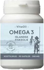 Bornholms VitaOil Omega-3 fiskeoljekapsler - 90 stk.