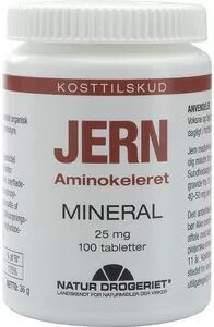 Natur-Drogeriet Jern 25 mg - 100 tab