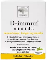 New Nordic D-immun Mini Tabs - 90 tabl.