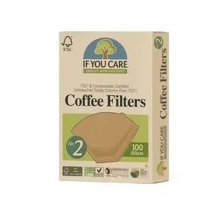If You Care Kaffefilter ubleket 2 - 100 stk
