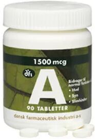 DFI Vitamin A 1500 mcg - 90stk