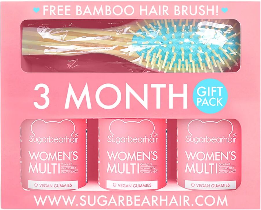 Sugarbearhair Women's Multi - 3 Month Gift Pack,  Sugarbearhair Pleiende hårprodukter