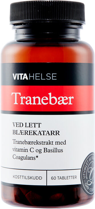 Vita Helse Tranebær 60 Stk