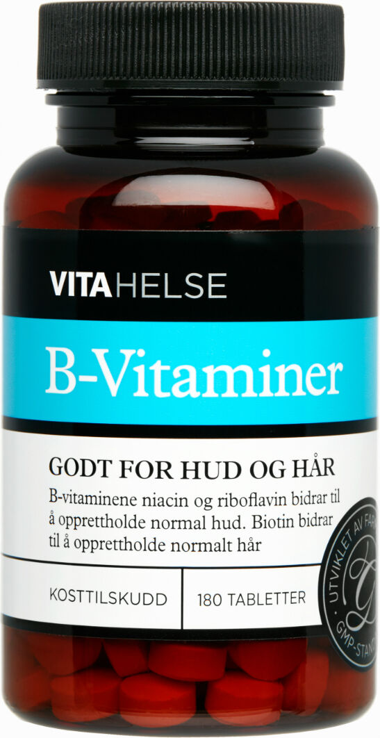 Vita Helse B-Vitaminer 180 Stk