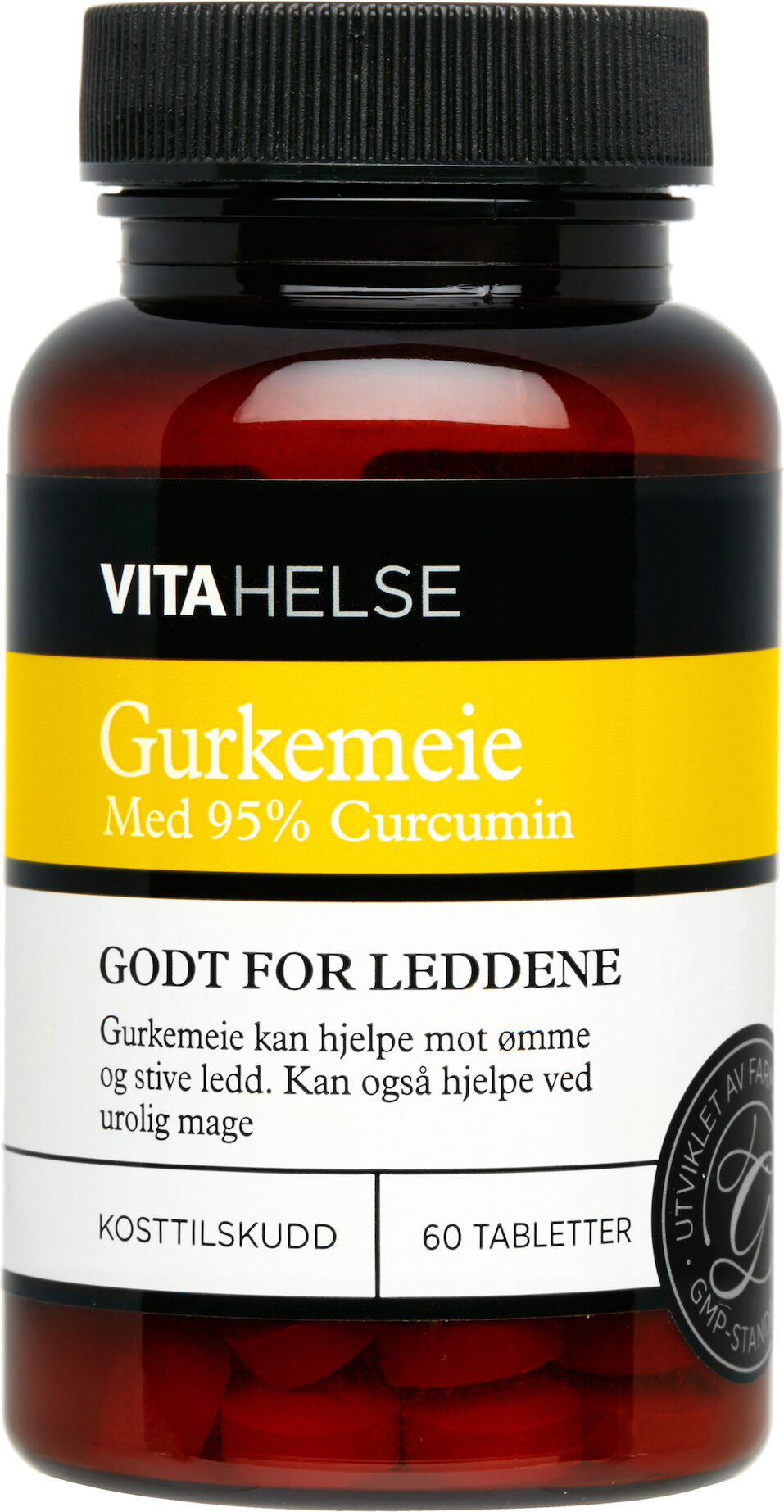 Vita Helse Gurkemeie 60 Tabletter