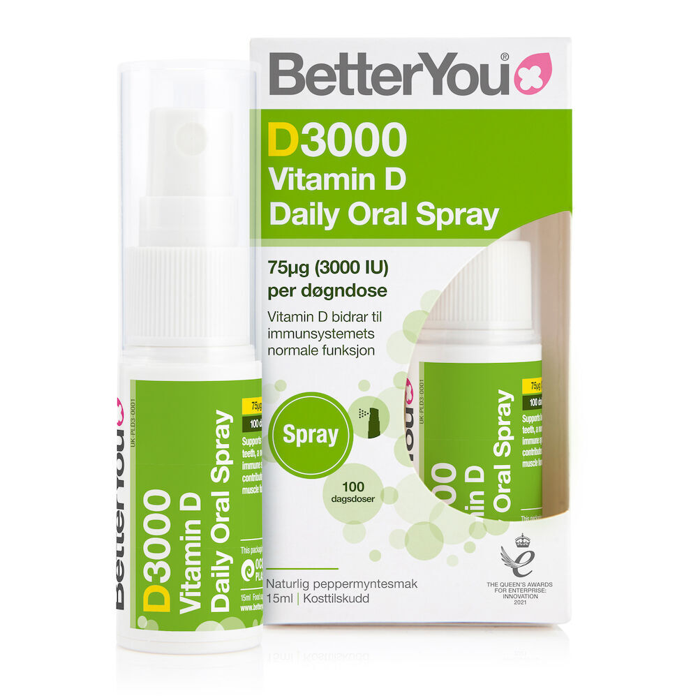Better You Dlux3000 Vitamin Oral Spray D 15 Ml