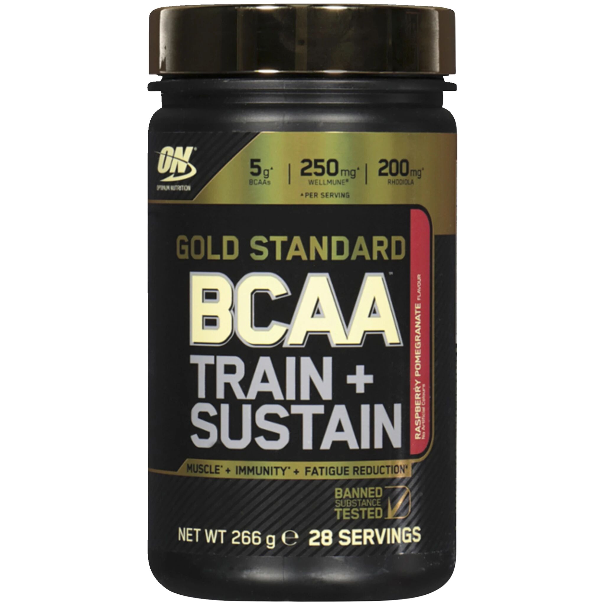 Optimum Nutrition Gold Standard BCAA Train & Sustain 266 g 266g Raspberry & Pomegran