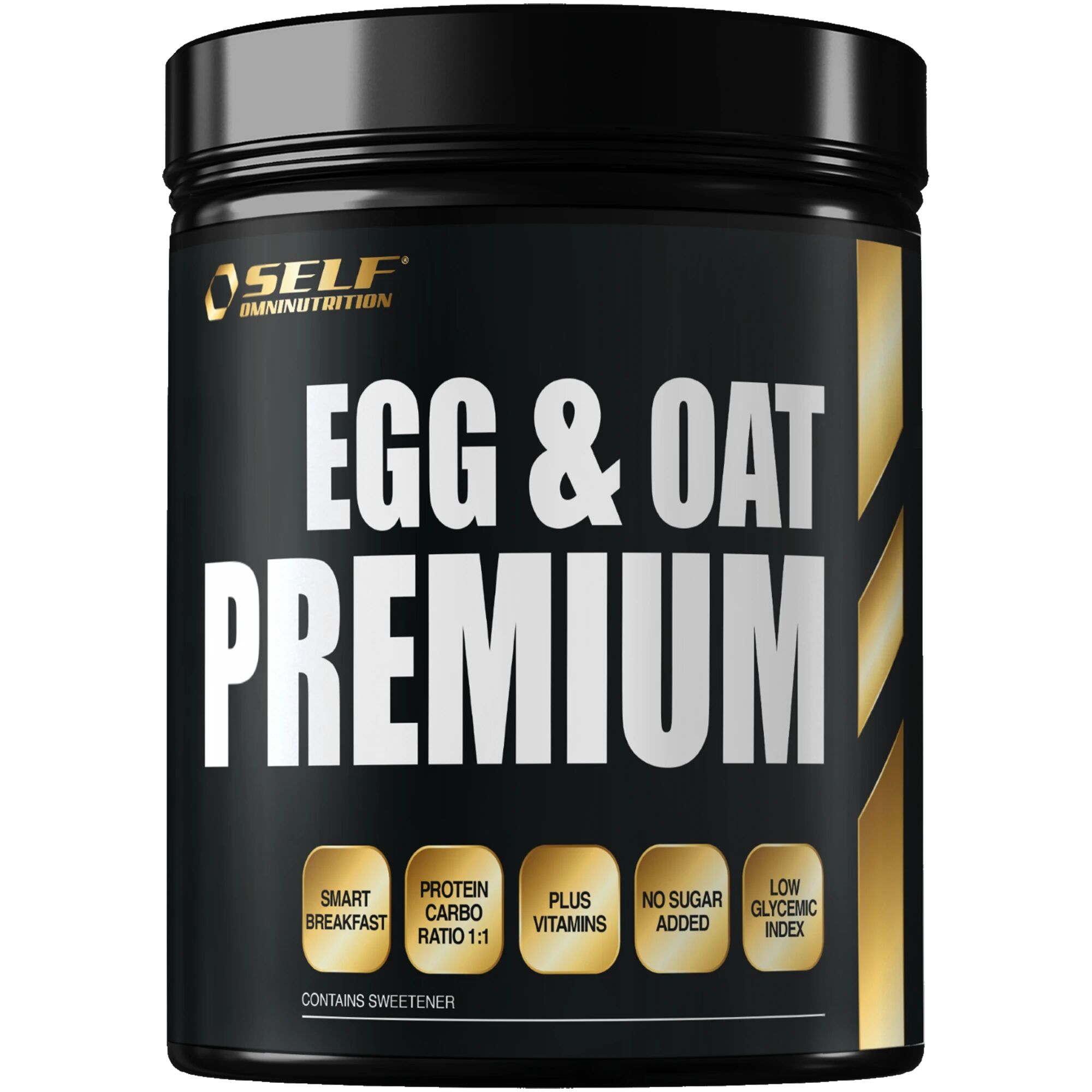 SELF Omninutrition Egg & Oat Premium, proteintilskudd 900g CHOCOLATE