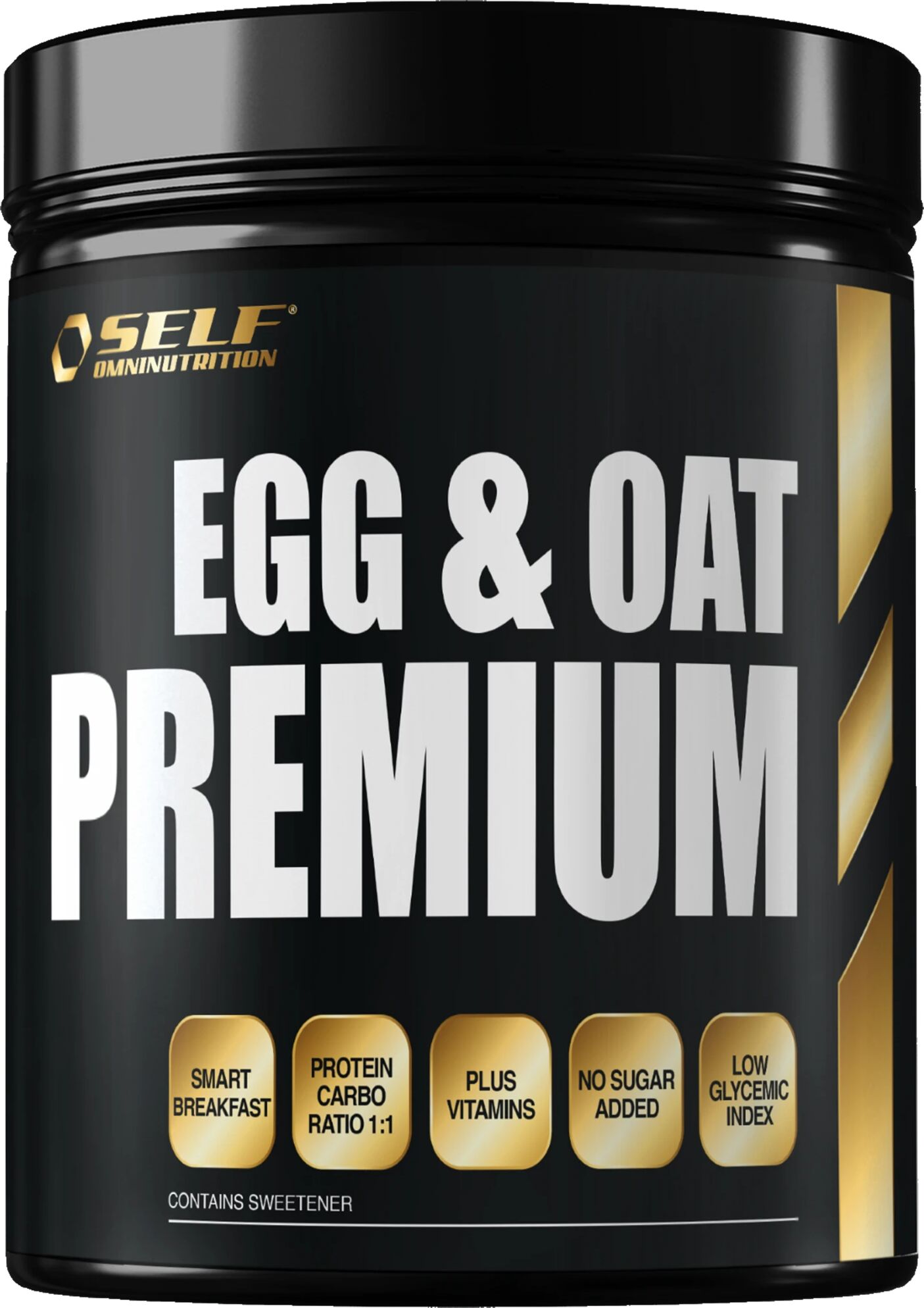 SELF Omninutrition Egg & Oat Premium, proteintilskudd 900g CHOCOLATE