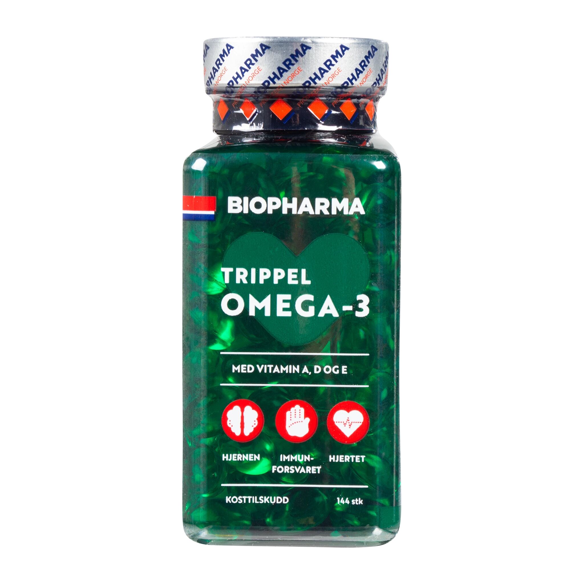 Biopharma Trippel Omega-3, Omega 3 STD STD