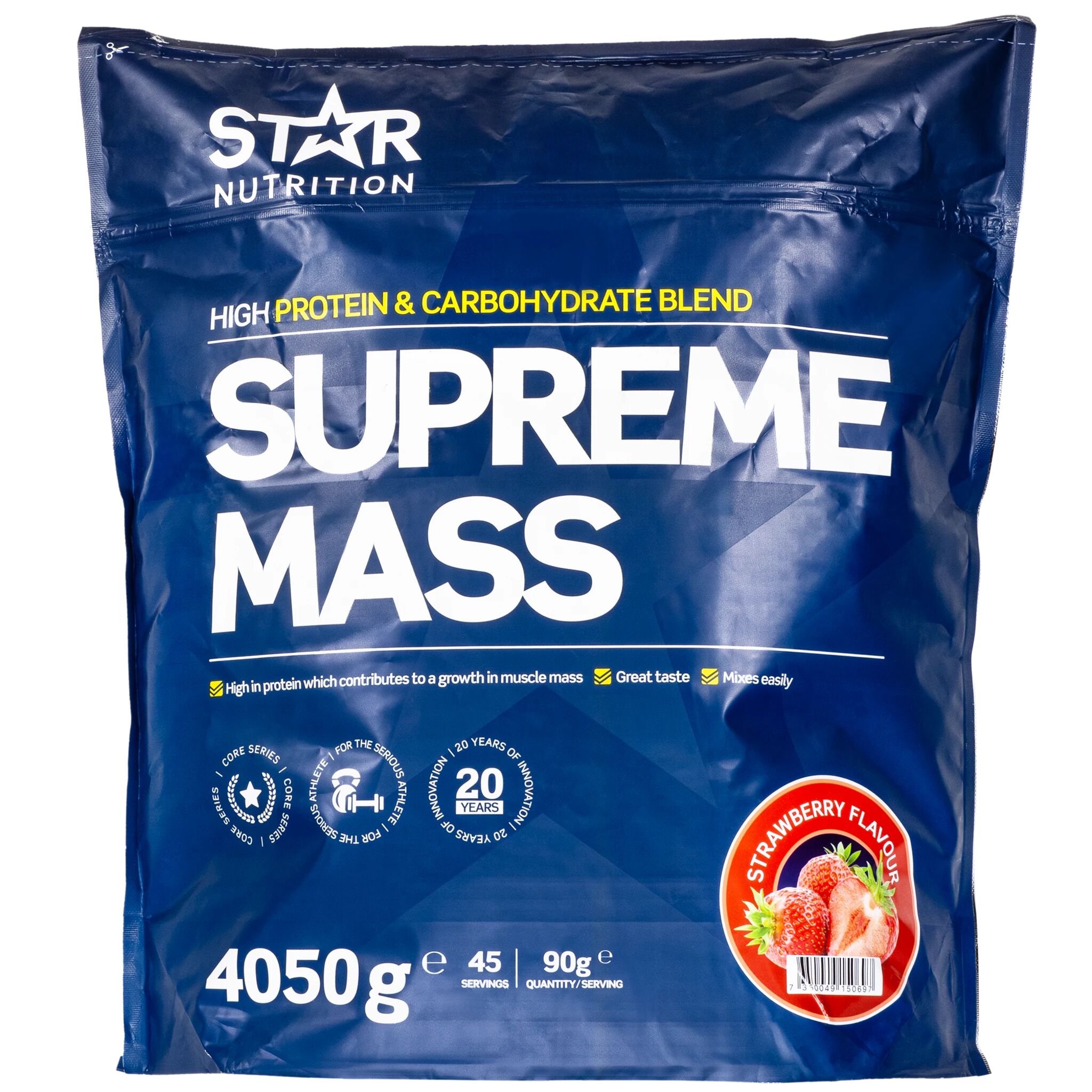 Star Nutrition - Supreme Mass, 4050 G 4050g STRAWBERRY