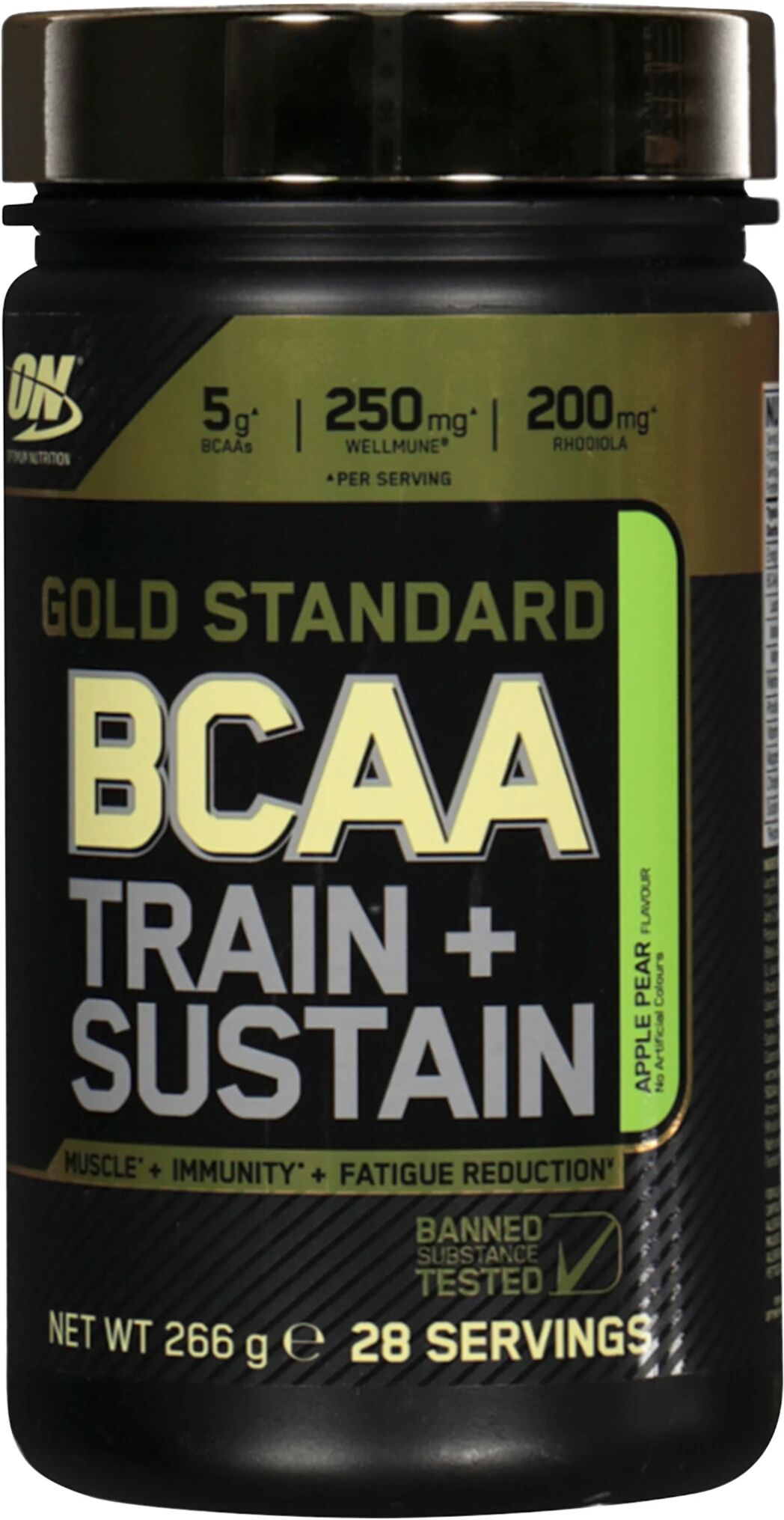 Optimum Nutrition Gold Standard BCAA Train & Sustain 266 g 266g Apple & Pear