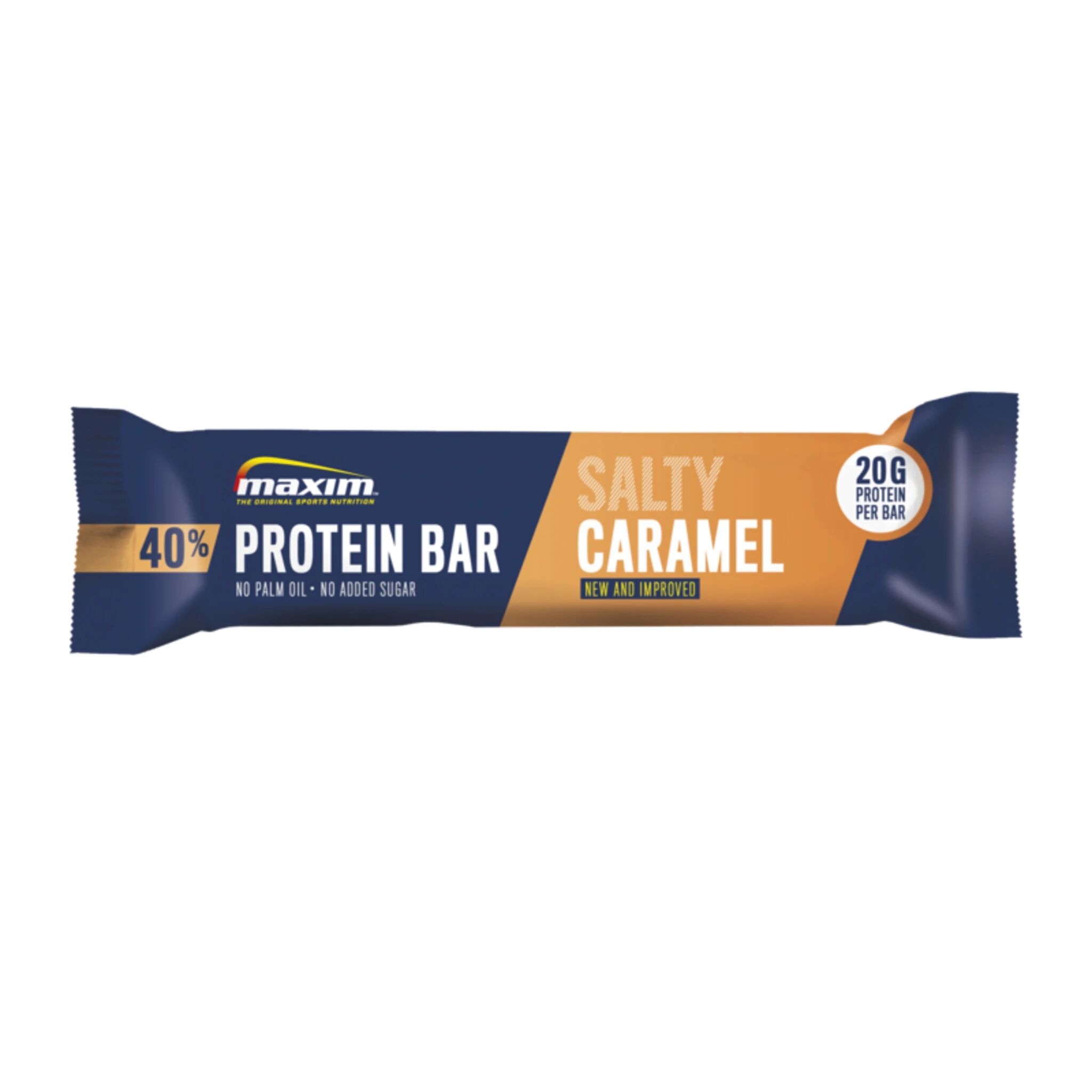 Maxim 40 %, Proteinbar  50g Karamell