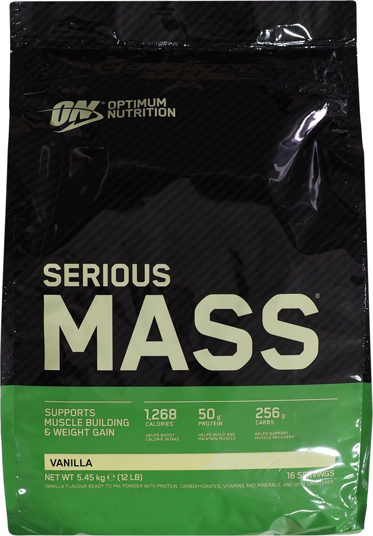 Optimum Nutrition Serious Mass 5450 g, proteinpulver 5600g Vanilla