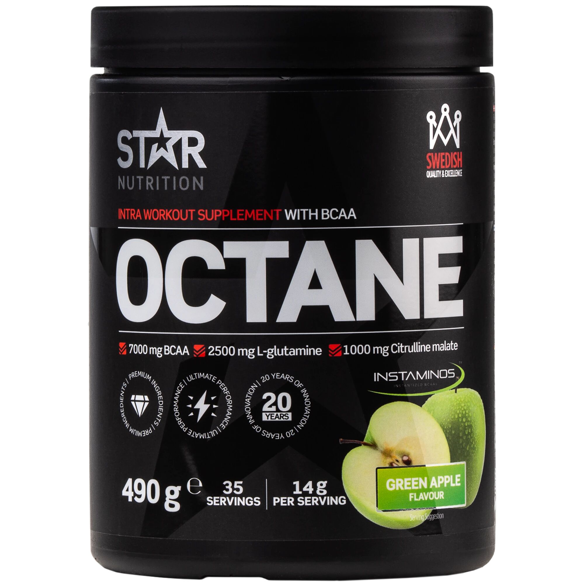 Star Nutrition Octane 490 g 490g Greenappleexplosion