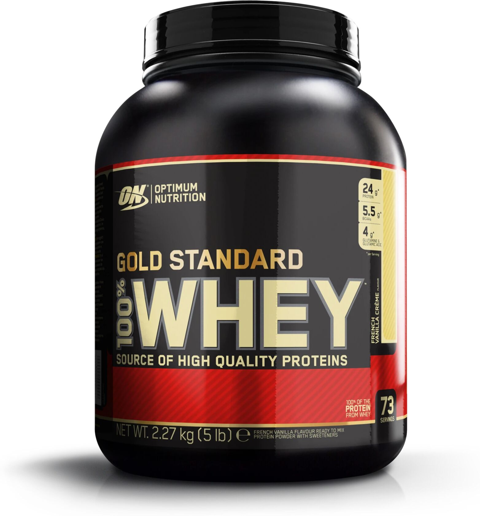 Optimum Nutrition 100 % Whey Gold Standard 2270 g 2270g French Vanilla