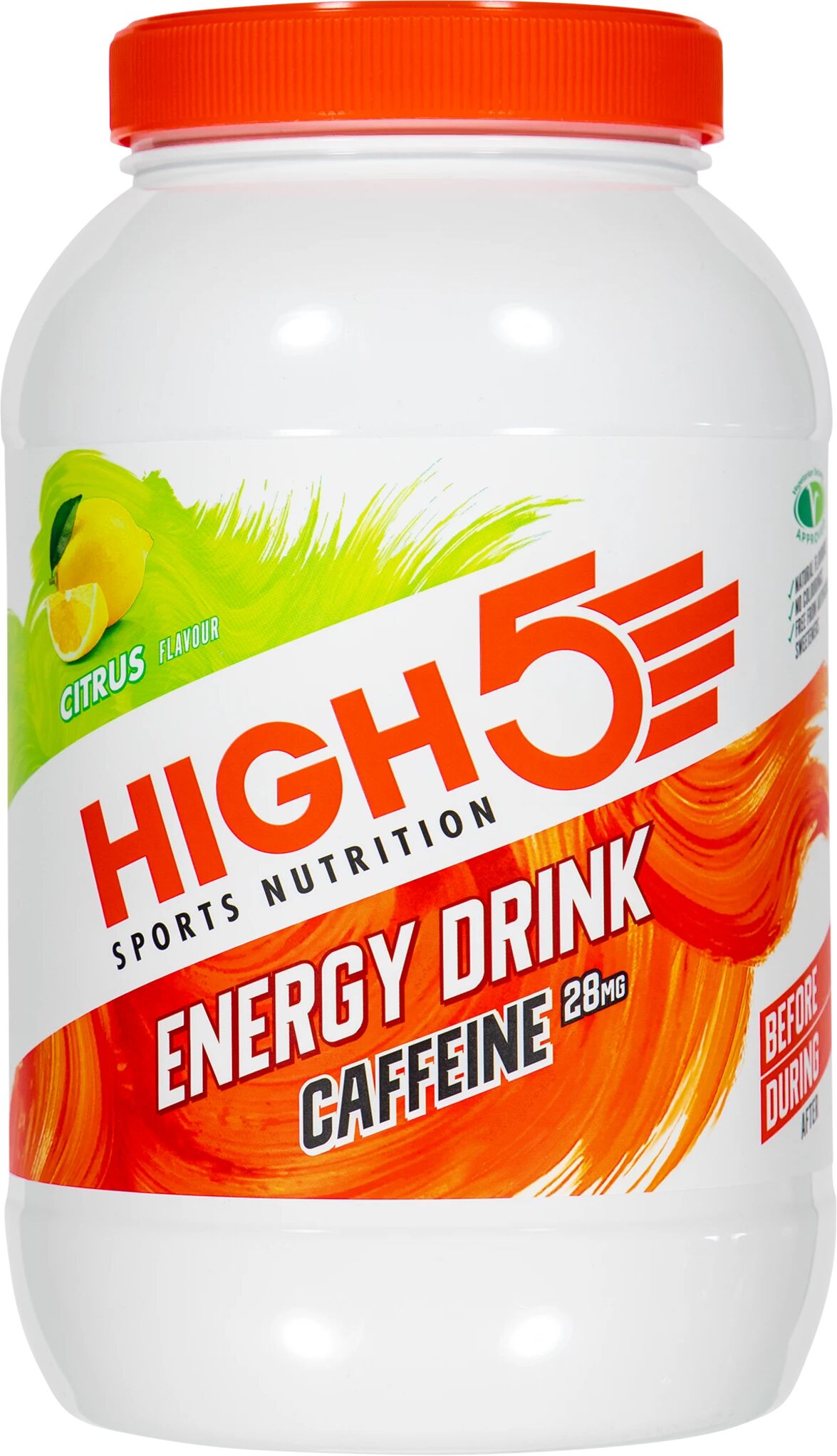 High5 Energy Drink, sportsdrikk STD Citrus Caffeine