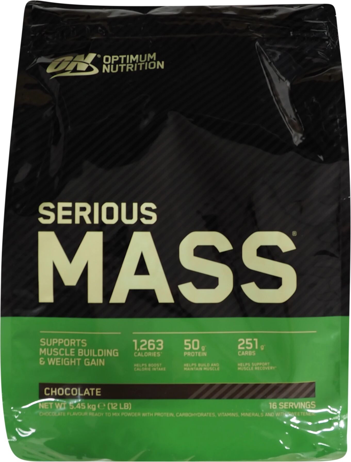 Optimum Nutrition Serious Mass 5450 g, proteinpulver 5600g CHOCOLATE