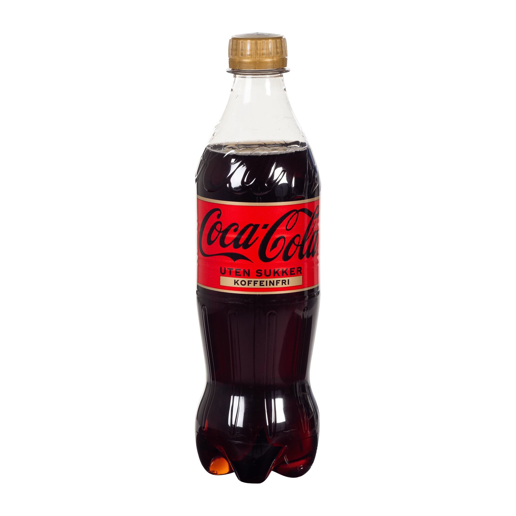 Coca-Cola Uten sukker Koffeinfri, brus 500ml Us Koffeinfri