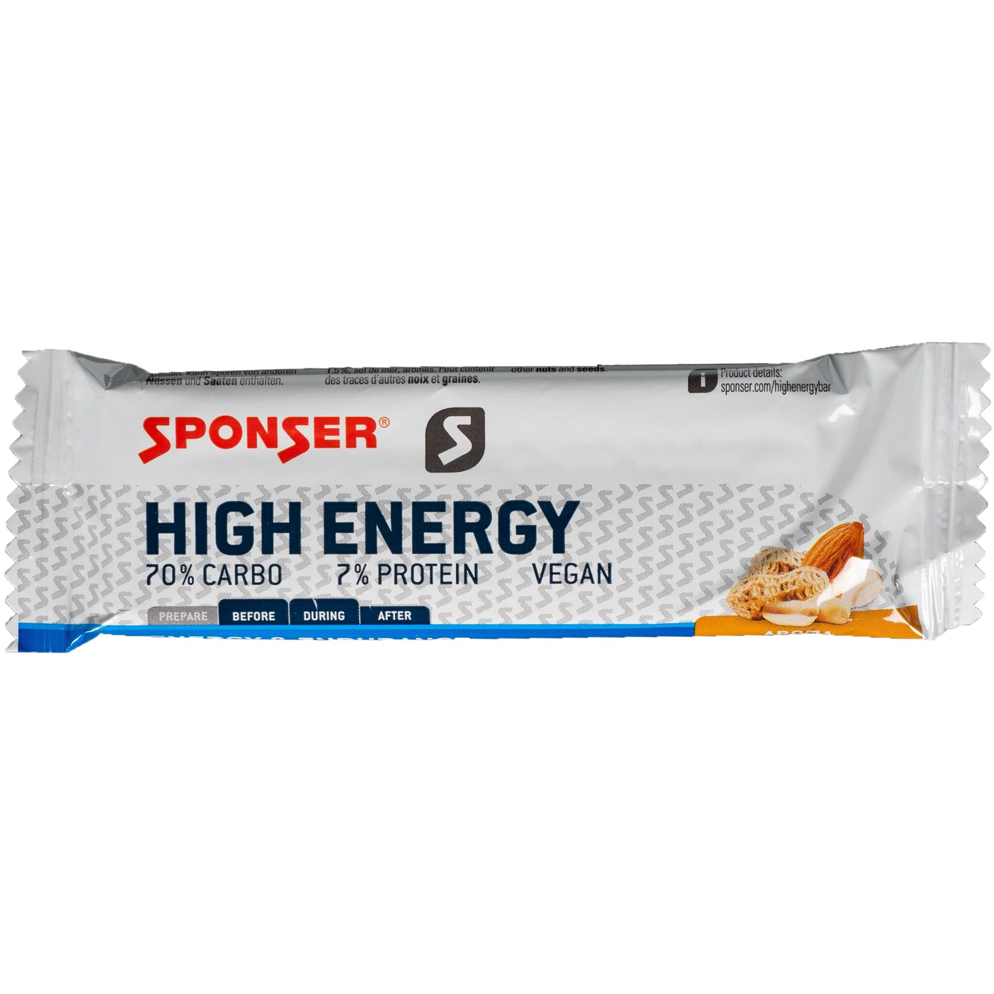 Sponser High Energy Bar Salty+Nuts  STD Salty+Nuts
