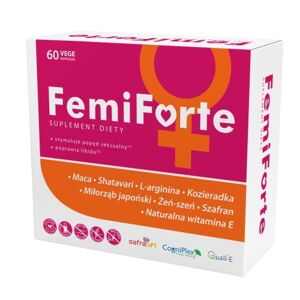Фото - Вітаміни й мінерали Aliness MEDICALINE FemiForte dla kobiet x 60 vege caps ManForte 