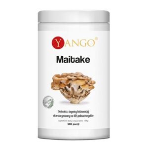 Фото - Вітаміни й мінерали Yango Maitake ekstrakt 40 polisacharydów 100 g 