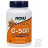 NOW Foods Vitamin C-500 with Rose Hips - 250 tabl.