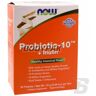 NOW Foods Probiotic-10 + Inulin - 24 sasz.