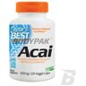 Doctor's Best Acai 500mg - 120 kaps.