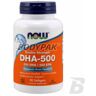 NOW Foods DHA-500 Double Strength [500 DHA / 250 EPA] - 90 kaps.