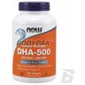 NOW Foods DHA-500 Double Strength [500 DHA / 250 EPA] - 180 kaps.