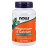 NOW Foods Magnesium & Calcium / Magnez & Wapń - 100 tabl.