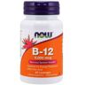 NOW Foods Vitamin B-12 5000 mcg with Folic Acid - 60 tabl. do ssania