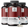 HealthyWorld 3x Kompleks witamin B50, razem 540 kapsułek