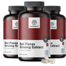 HealthyWorld 3x Red Panax Ginseng - ekstrakt z czerwonego żeń-szenia 600 mg, razem 360 kapsułek