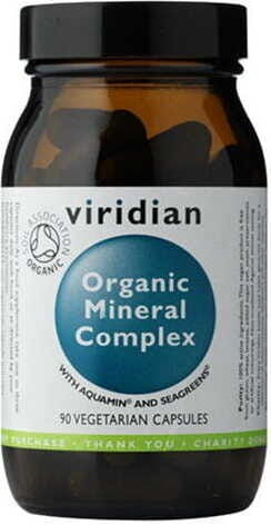 VIRIDIAN Organiczne minerały Organic mineral complex 90 kapsułek Viridian