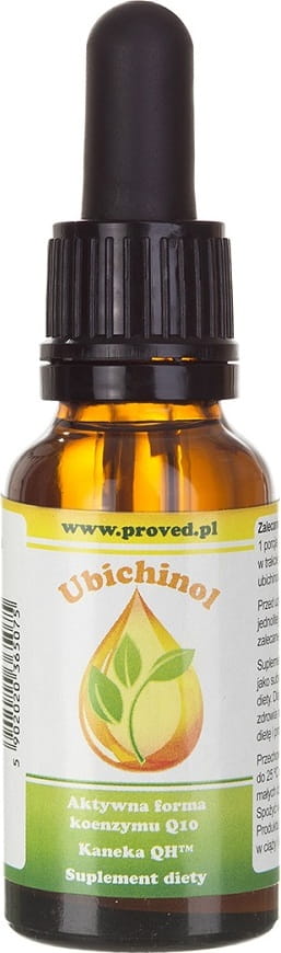 PROVED Ubichinol aktywna forma koenzymu Q10 20ml 550 kropli Proved